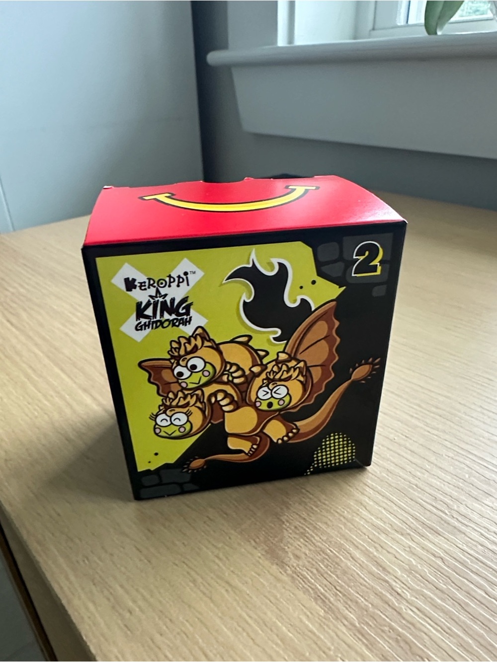 McDonald's Keroppi King Ghidorah Happy Meal Toy Brand New in Box Collectible